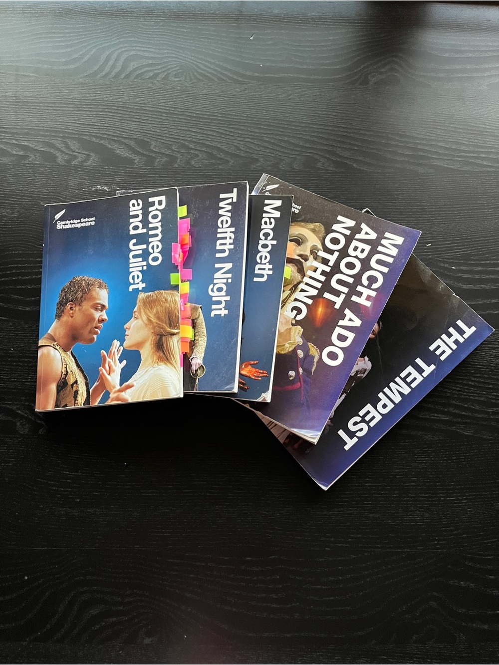 Cambridge School Shakespeare Paperback Books Set Of 5 Romeo Juliet Macbeth